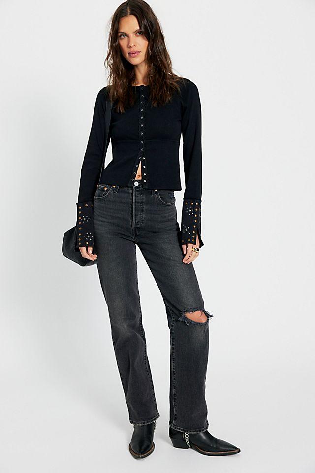 Levi's Ribcage Full-Length Jeans by LEVIS