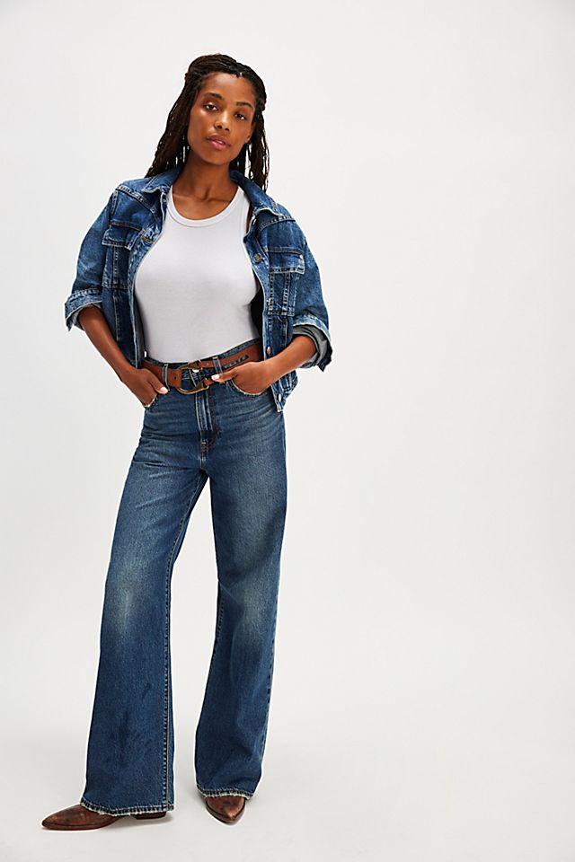 Levi's Ribcage Wide-Leg Jeans by LEVIS