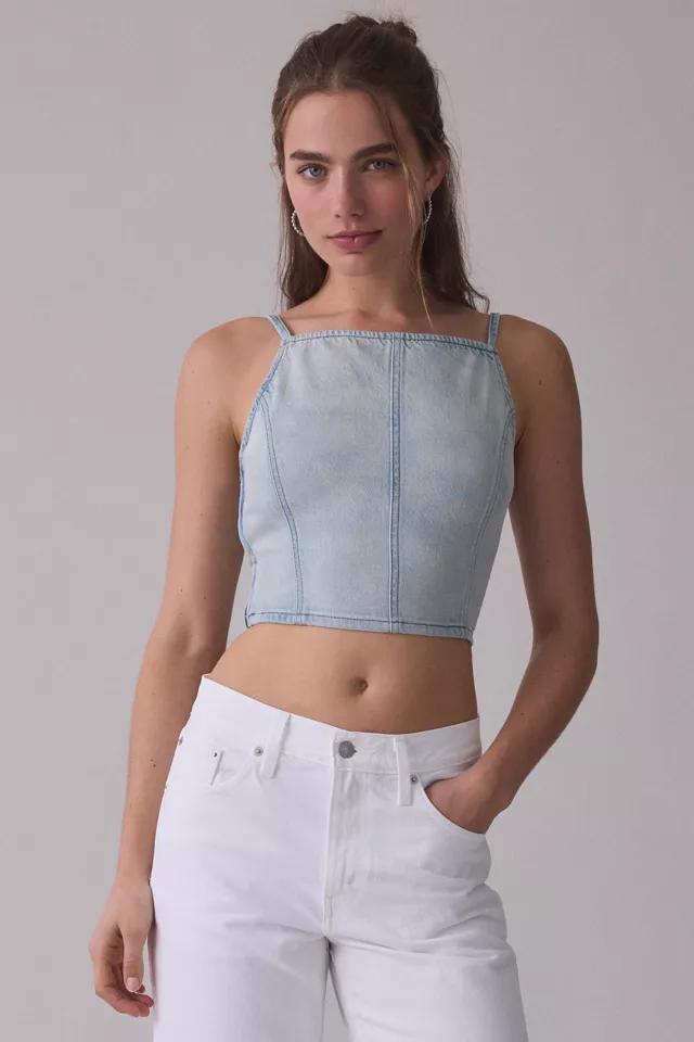 Levi’s® Square Neck Denim Tank Top by LEVIS