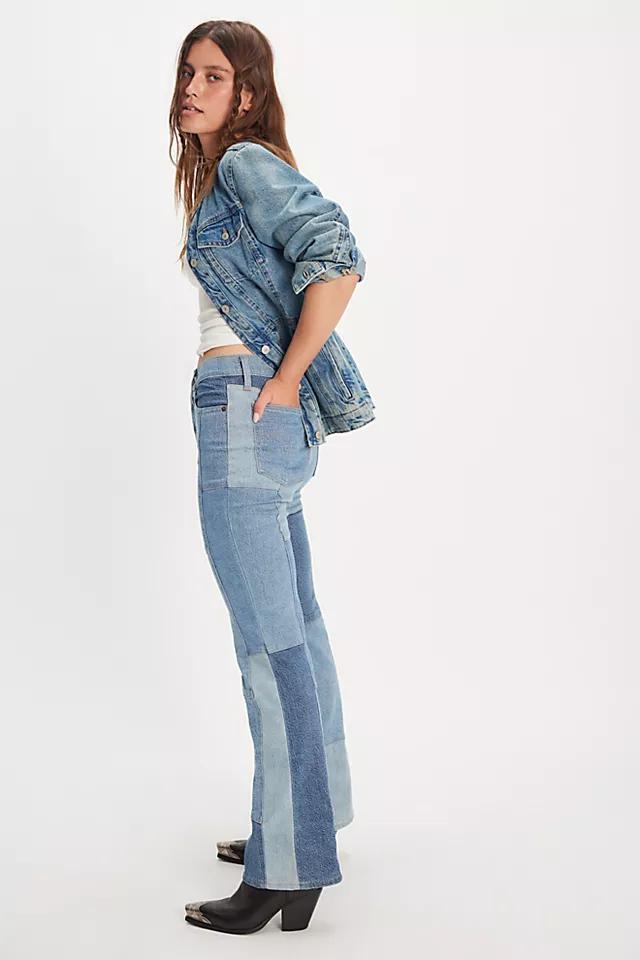 Levi's Wedgie Patchwork Bootcut Jeans by LEVIS Levi's Wedgie Patchwork Bootcut Jeans by LEVIS