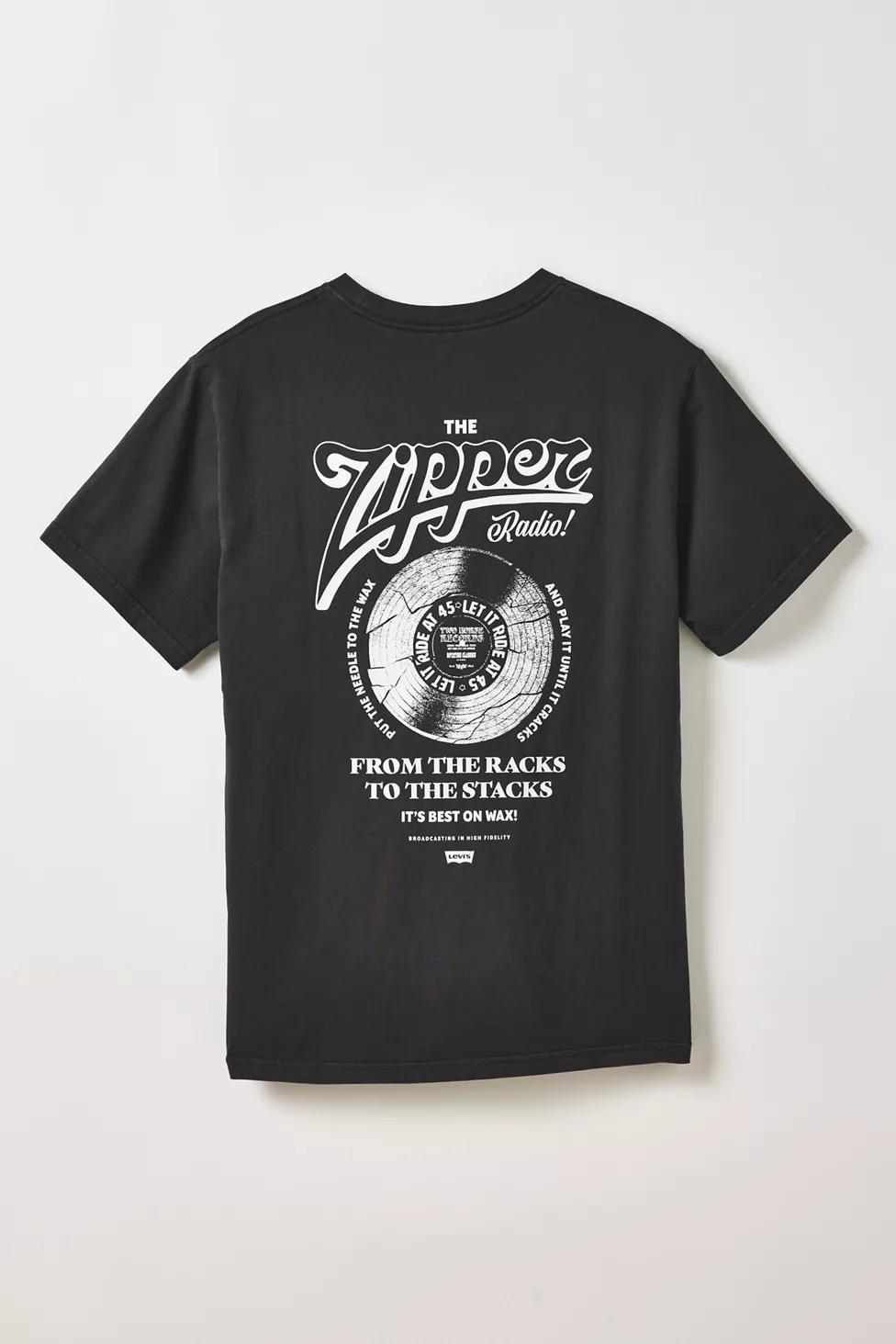 Levi’s® Zipper Radio Graphic Tee by LEVIS
