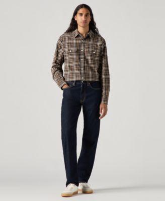 Men's 505™ Regular Fit Jeans Lightweight Denim Stretch by LEVIS