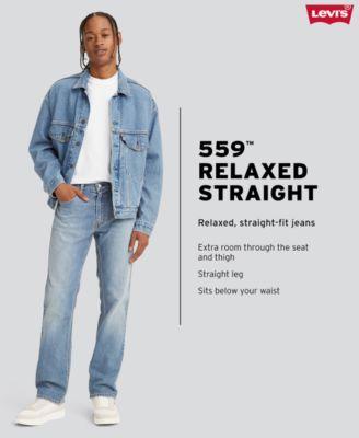 Men's 559™ Relaxed Straight Fit Non Stretch Jeans by LEVIS