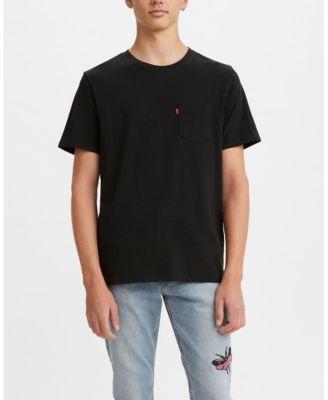 Men's Classic Pocket Crewneck Short-Sleeve T-Shirt by LEVIS