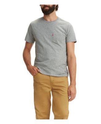 Men's Classic Pocket Crewneck Short-Sleeve T-Shirt by LEVIS