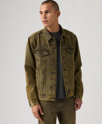 Men's Regular-Fit Stretch Denim Trucker Jacket by LEVIS
