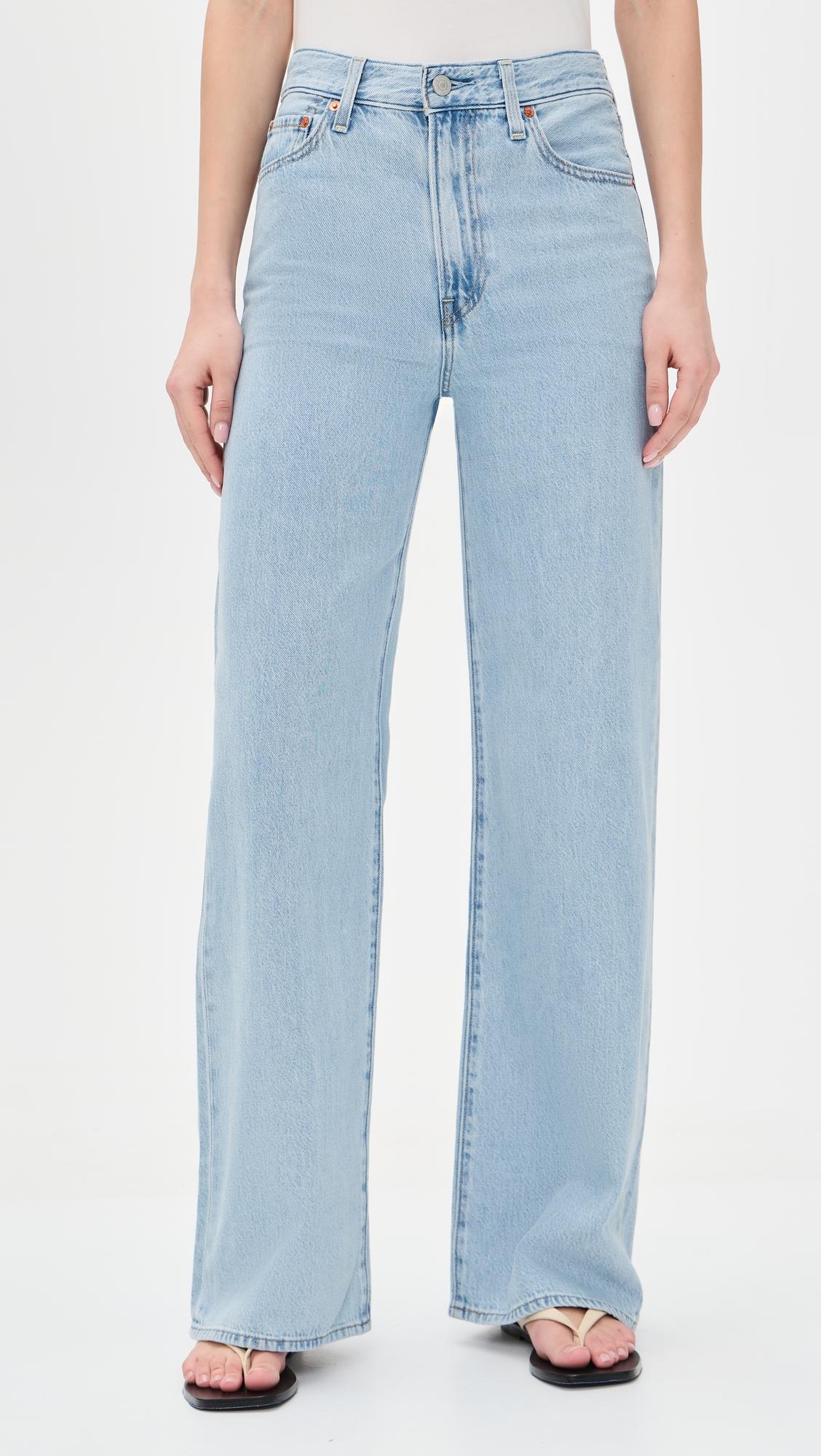 Ribcage Wide Leg Jeans by LEVIS
