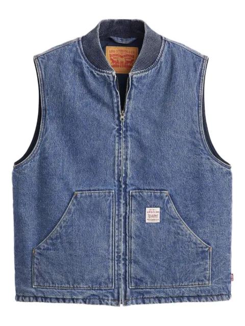 Sansome zip-pocket gilet by LEVIS