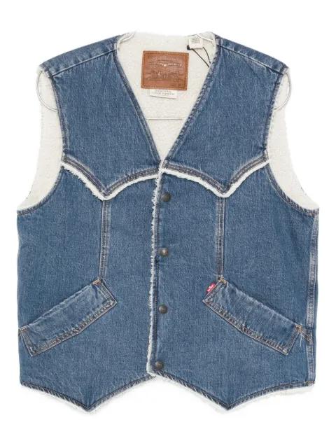 Western denim waistcoat by LEVIS