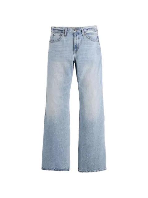 boot-cut cotton jeans by LEVIS