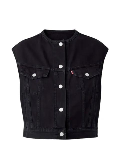 collarless buttoned vest by LEVIS