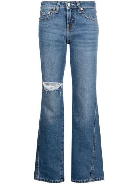 distressed-effect boyfriend jeans by LEVIS