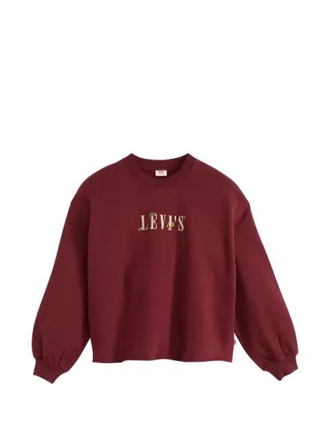 embroidered-logo sweatshirt by LEVIS