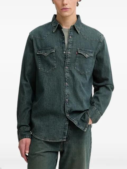 flap-pocket denim shirt by LEVIS