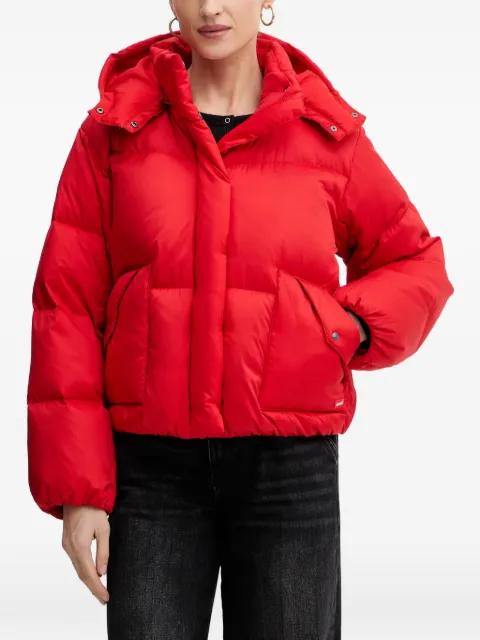 hoodied puffer jacket by LEVIS