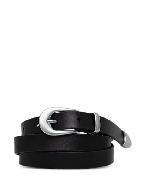 leather buckle belt by LEVIS