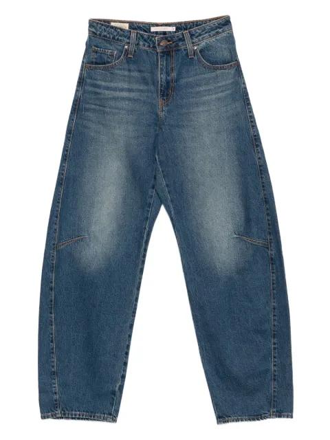 logo-patch balloon-leg denim jeans by LEVIS