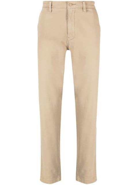 logo-patch chino trousers by LEVIS