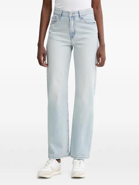 logo-patch straight jeans by LEVIS