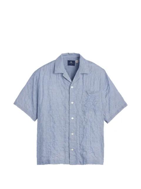 short-sleeved camp-collar shirt by LEVIS