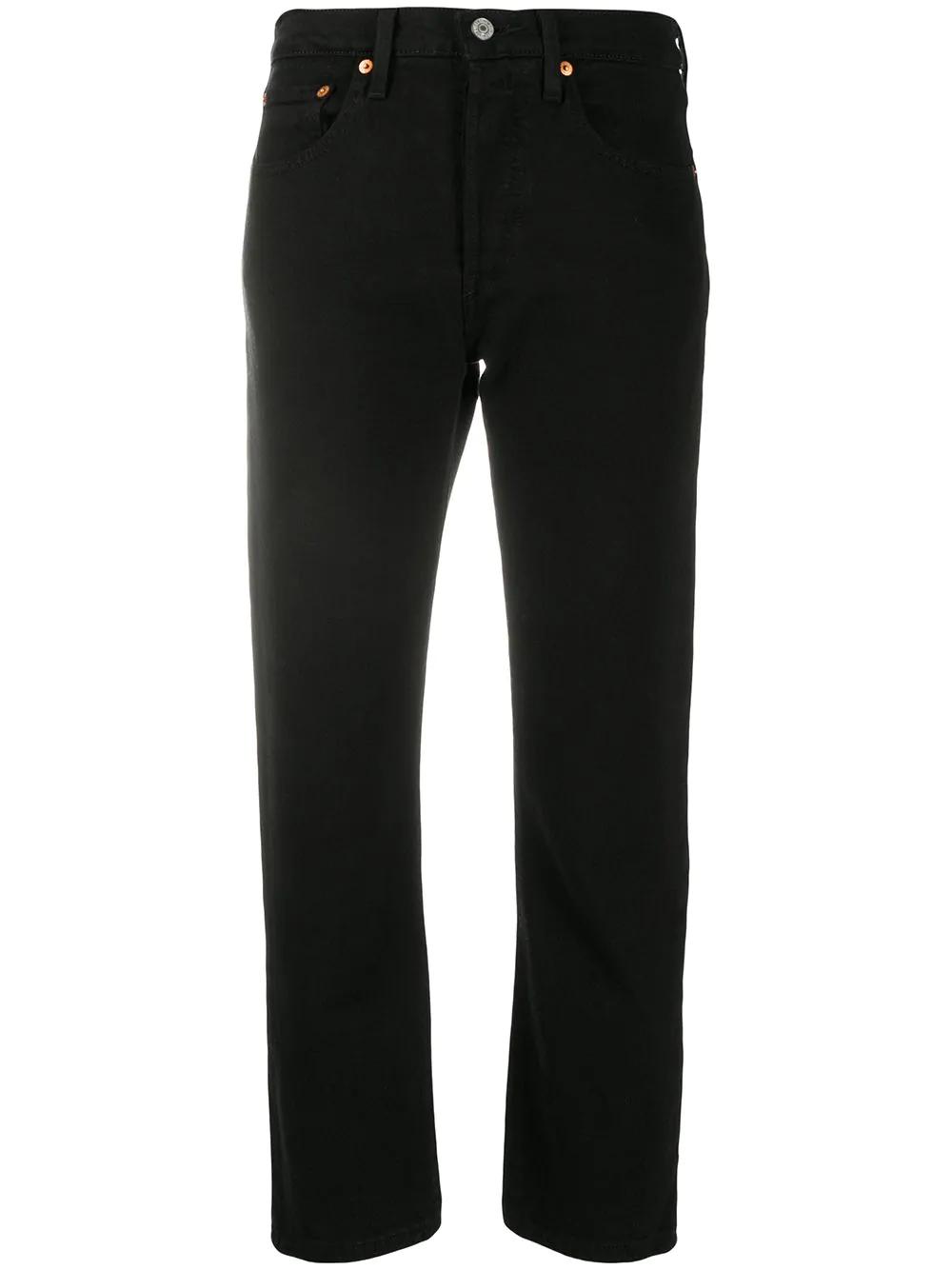 straight-leg cropped jeans by LEVIS