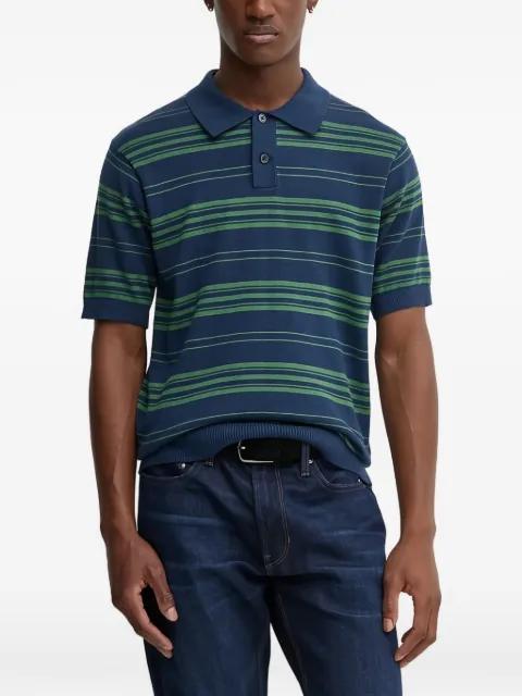 striped short-sleeve polo shirt by LEVIS