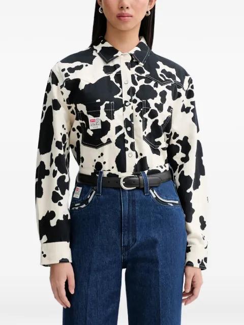 x Toy Story cow-print western shirt by LEVIS