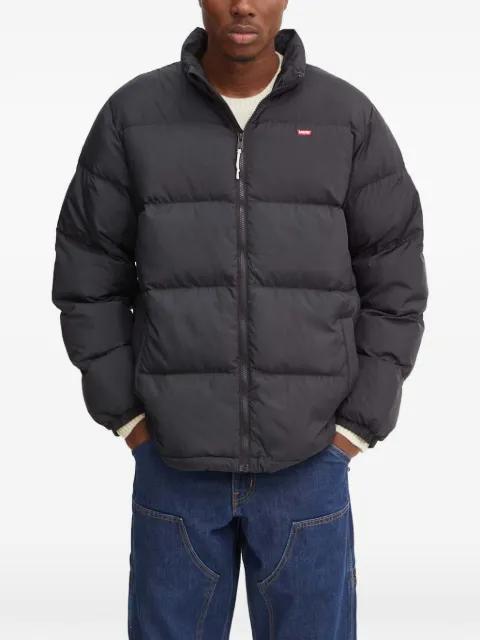 zip-fastening puffer jacket by LEVIS