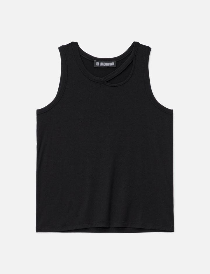 Asymmetric Neck Tank Top by LGN LOUIS GABRIEL NOUCHI