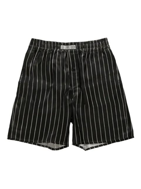 pinstriped shorts by LGN LOUIS GABRIEL NOUCHI