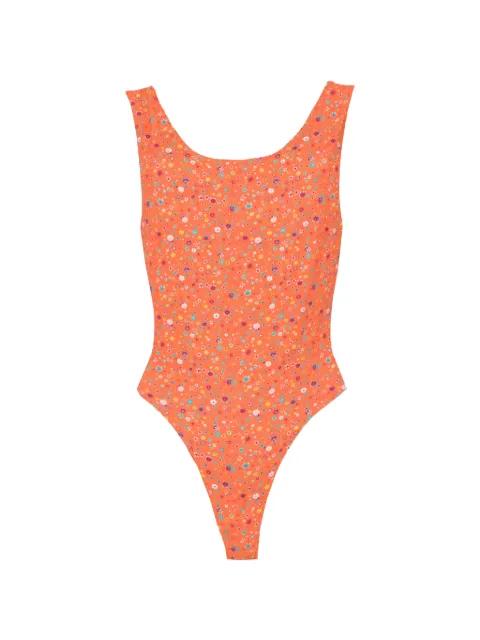 Key Biscayne floral bodysuit by LHD