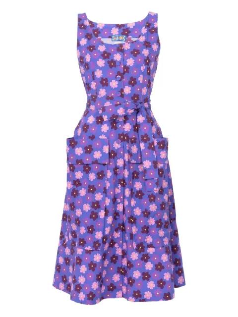 Ramatuelle floral tie dress by LHD