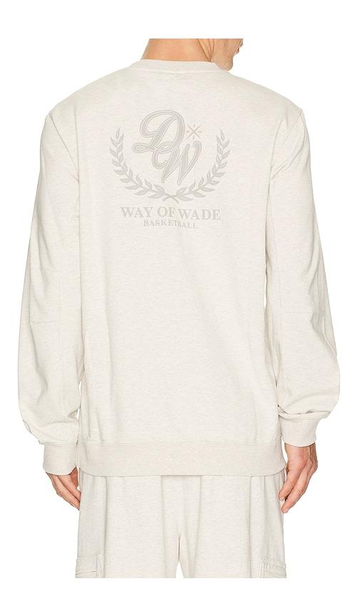 Li-Ning Way Of Wade Sweatshirt in Light Grey by LI-NING