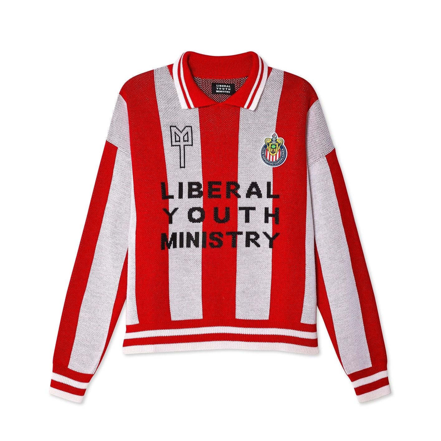 Liberal Youth Ministry - Men Chivas Sweater - (1 Stripe) by LIBERAL YOUTH MINISTRY