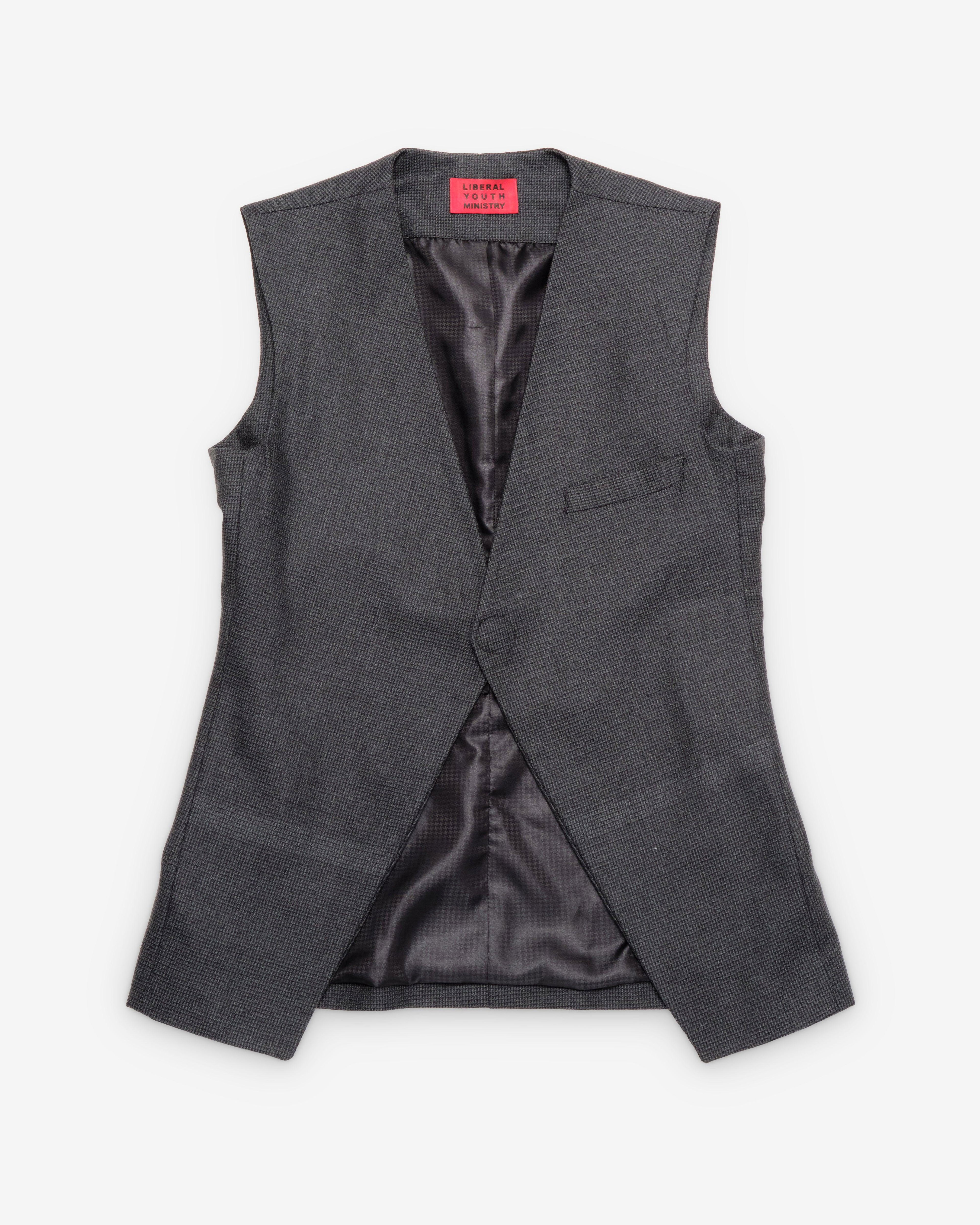 Liberal Youth Ministry - Men's School Vest - (Dark Gray) by LIBERAL YOUTH MINISTRY