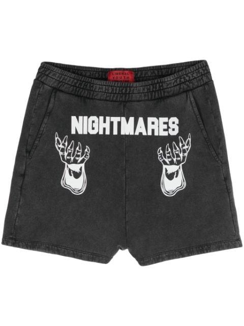 Nightmare track shorts by LIBERAL YOUTH MINISTRY