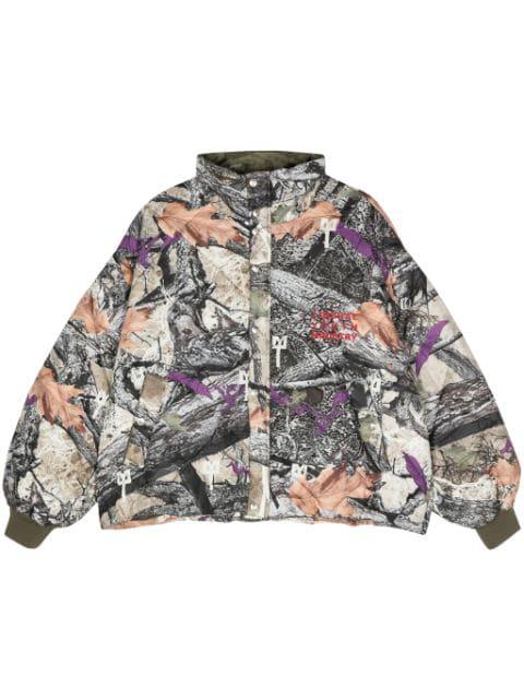 abstract-print padded jacket by LIBERAL YOUTH MINISTRY