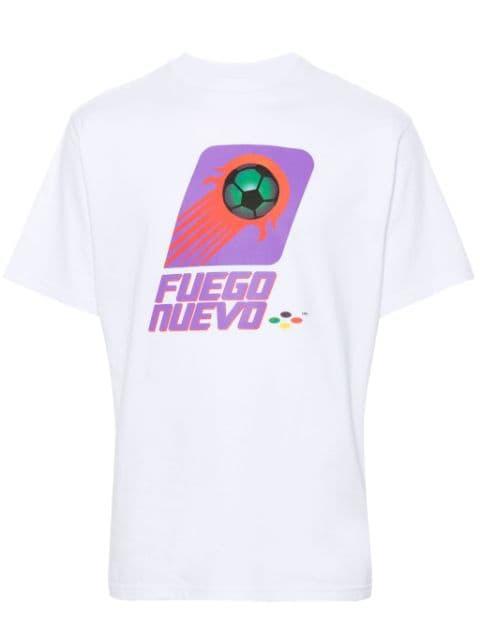 graphic-print cotton T-shirt by LIBERAL YOUTH MINISTRY