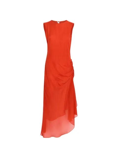 Enya gathered maxi dress by LIBEROWE