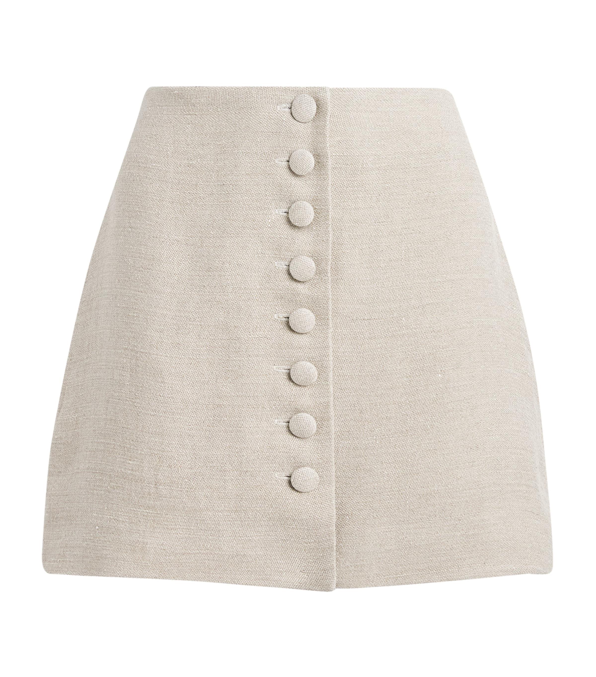 Liberowe Linen Mini Skirt by LIBEROWE