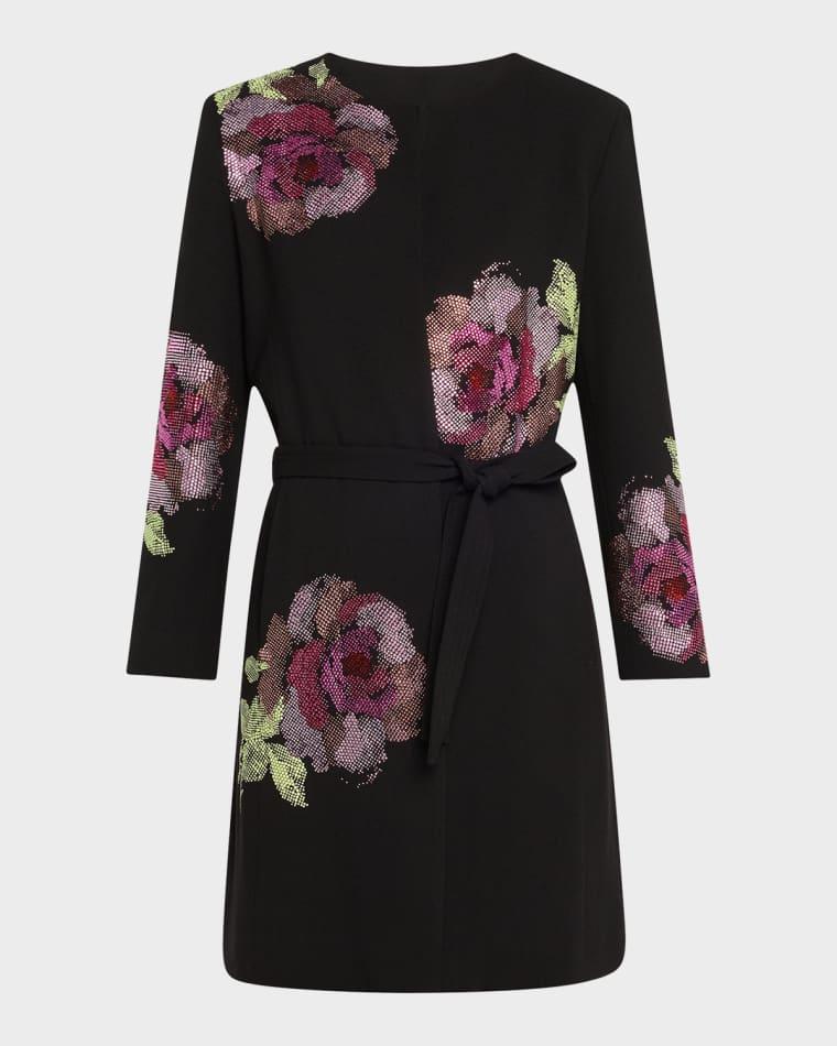 American Beauty Belted Collarless Coat by LIBERTINE