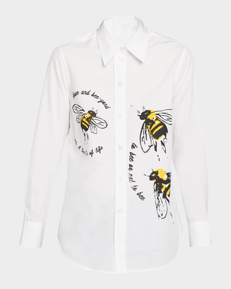 Bee Lieve New Classic Button-Down Shirt by LIBERTINE