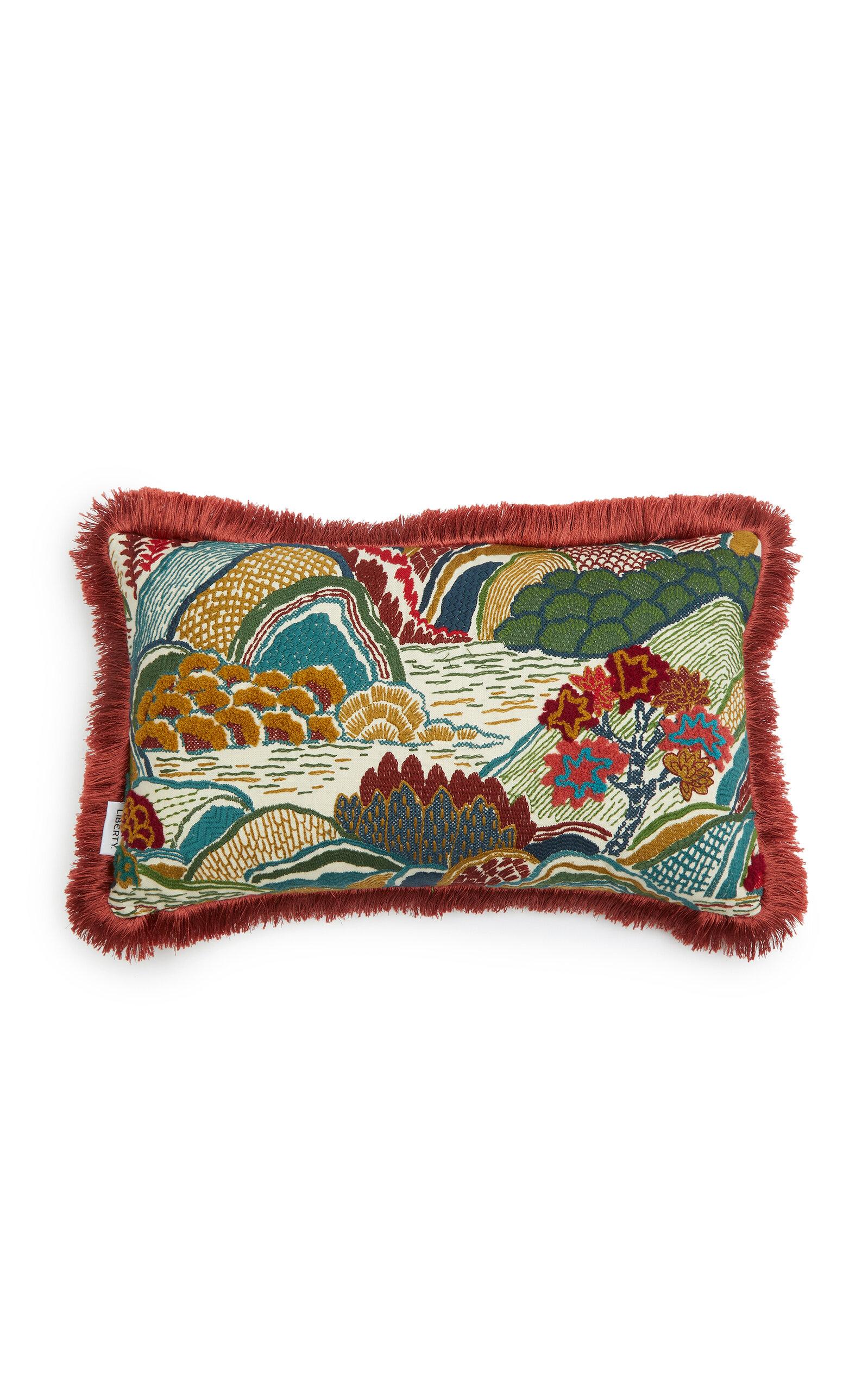 Liberty London - Mt Stitch Cushion - Multi - Moda Operandi by LIBERTY LONDON
