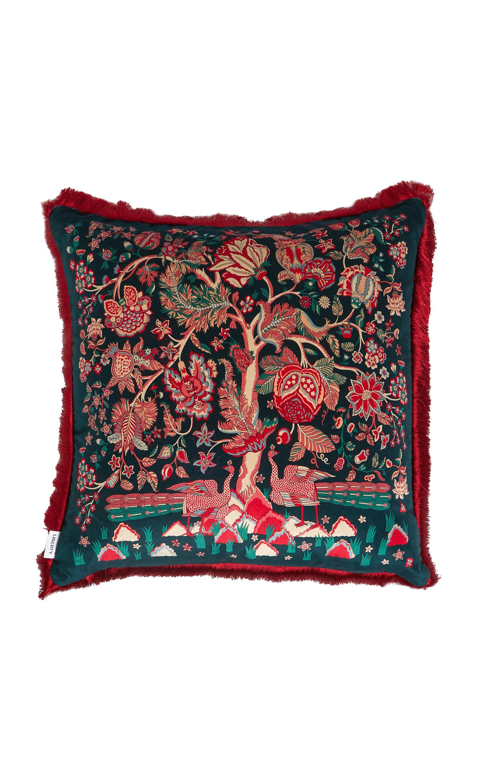 Liberty London - Tree of Life Cushion - Multi - Moda Operandi by LIBERTY LONDON Liberty London - Tree of Life Cushion - Multi - Moda Operandi by LIBERTY LONDON