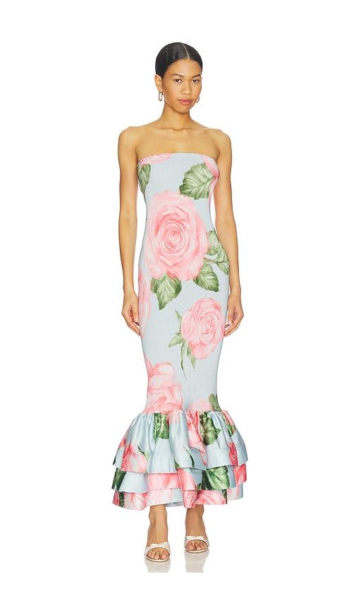 L'IDEE Ramblas Dress in Baby Blue by L'IDEE