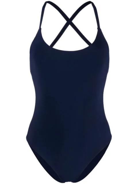 criss-cross back swimsuit by LIDO