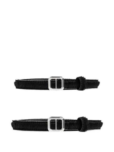 Georgia buckle belt by LIE STUDIO