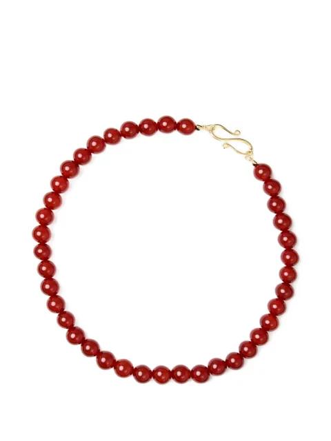 Mary beaded necklace by LIE STUDIO