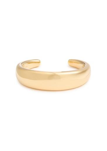 The Amanda 18kt gold-plated cuff by LIE STUDIO