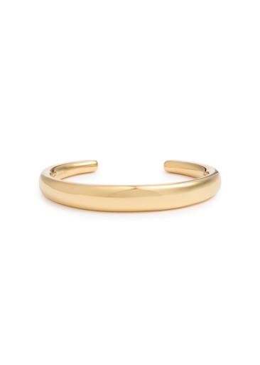The Emma 18kt gold-plated cuff by LIE STUDIO